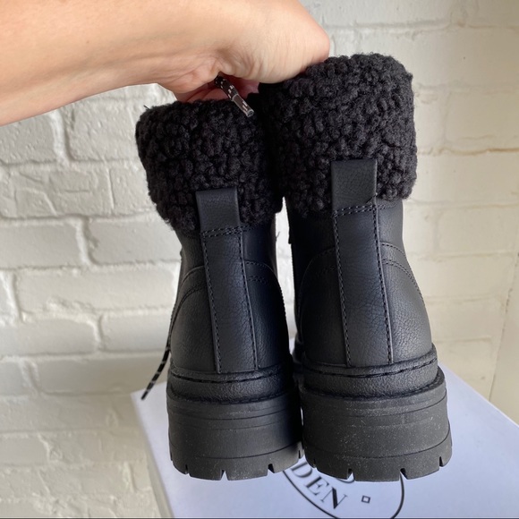 NWT Steve Madden Black Boots Size 8 - Picture 10 of 16